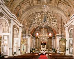 Don't miss to have a look at choir seats which are carved in molave with ivory inlays belonging to the 17th century. The beauty of the church is enhan